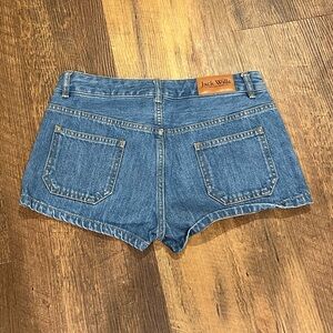 Jack Wills The Bagley denim shorts womens size 4 medium wash low/mid rise